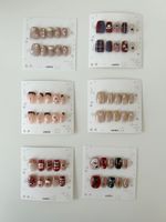 Press-on nail  - New - short square & short round - size M