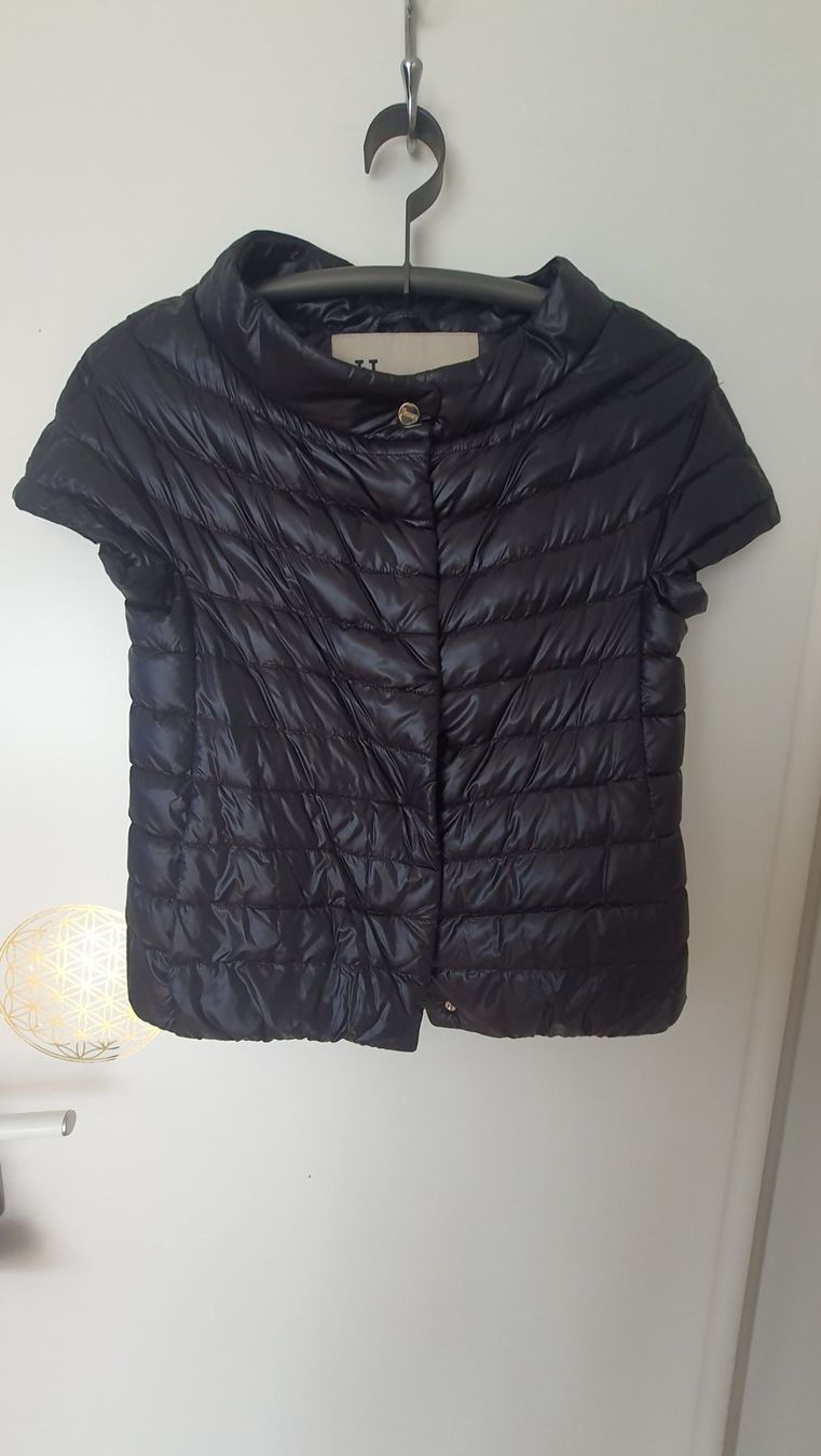 Herno Gilet & Giacche senza maniche: Herno Daunenweste Kurzarm Gr.42 schwarz Neue – Nuovo (secondo la descrizione) da Meggen venduto da Msmarket 2
