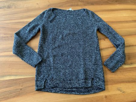 ESPRIT schöner Strickpullover grau/silber Gr. S