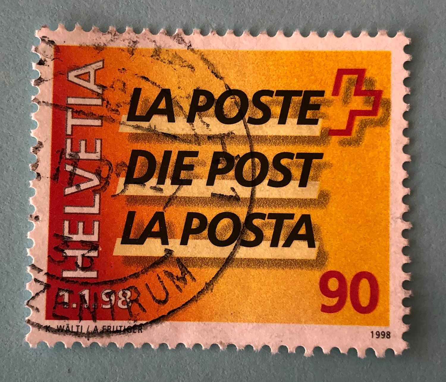 Tutti i francobolli: Nr.937 Sondermarken GESTEMPELT 1998    – Usato da Aarau venduto da Billa007