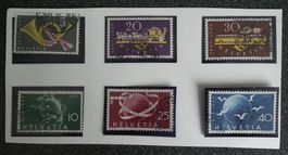 1949 Satz 100 J. Post / 75 J. Weltpostverein  gestempelt
