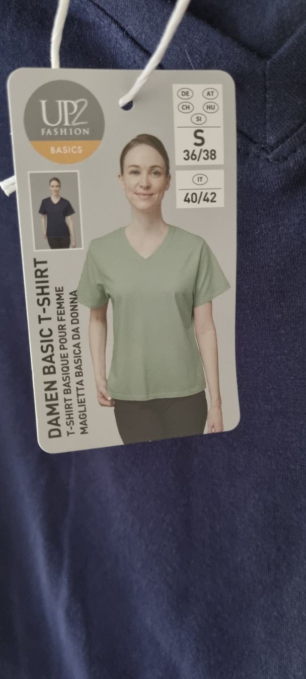 T-shirt: 2Damen Basic T-Shirt  Grösse S NEU – Nuovo (secondo la descrizione) da egliswil venduto da Maggy6 1