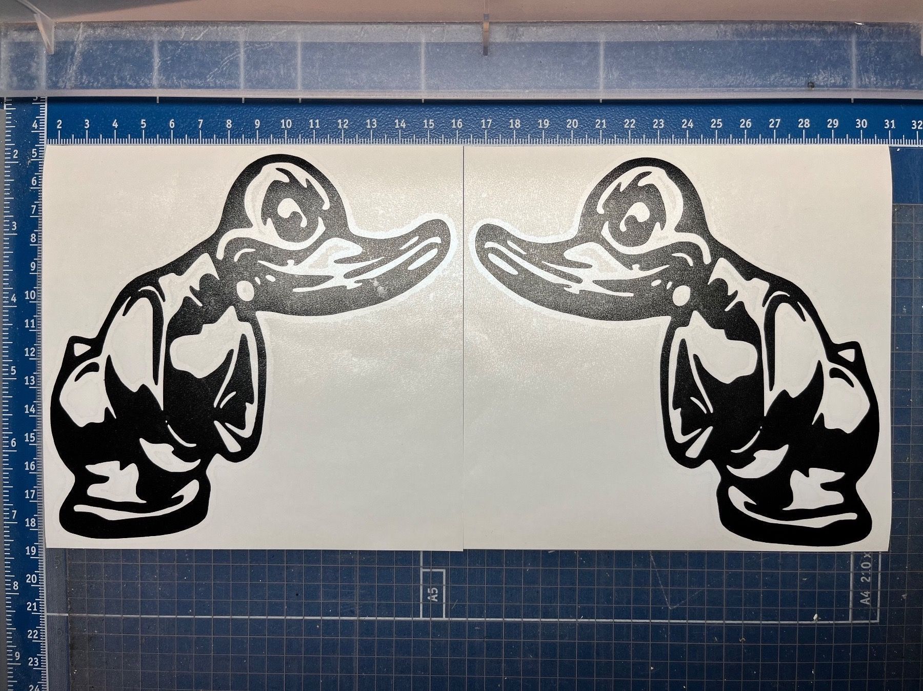 Sticker: Rubber Duck Death Proof Sticker Set 2 Stk. – Usato da Rothrist venduto da Spider75