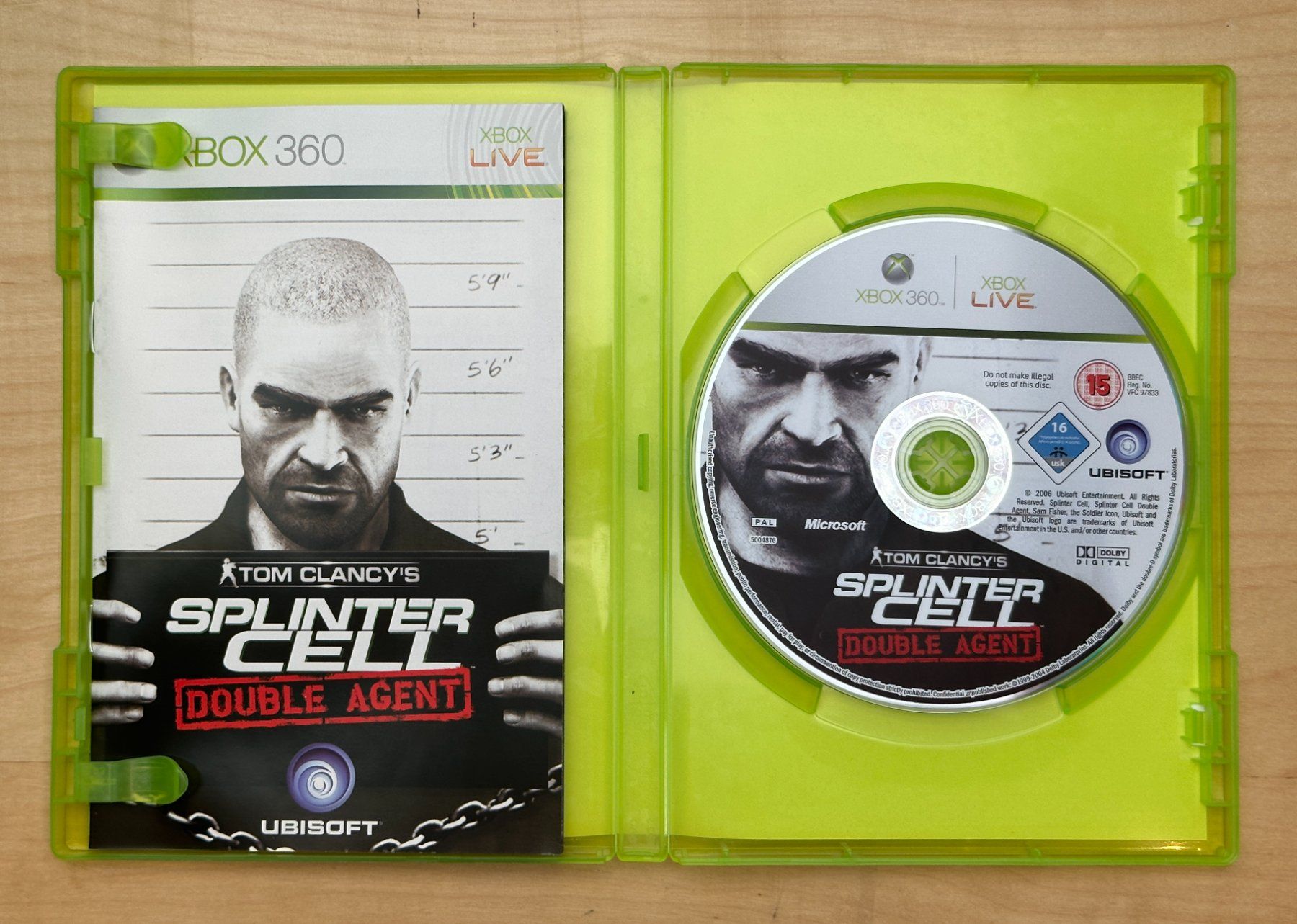 Microsoft Giochi: Splinter Cell Double Agent - XBOX 360 – Usato da Genève venduto da Jeux_Retro 2