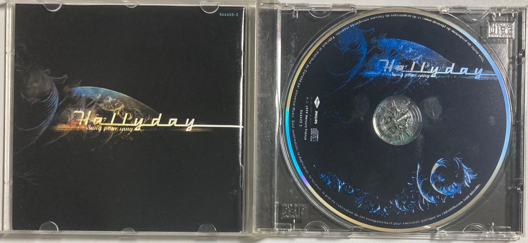 CD: JOHNNY HALLYDAY - SANG POUR SANG – Usato da Poliez-Pittet venduto da Newtown-Records 2