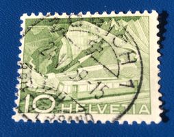 CH Briefmarken Vollstempel   