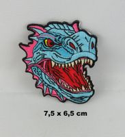 DRACHE - Aufnäher - Aufbügler - Stickerei - 7,5x6,5cm