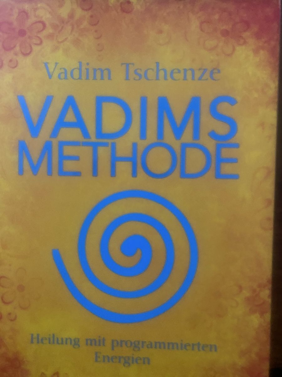 Bücher: Buch Vadims Methode Heilung mit programmierten Energien Zust – Gebraucht aus Baden von swiss-alps