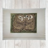 Etienne RET (1900-1996) Lithographie "Lune de miel" 82/100