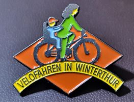 Q300 - Pin Velofahren in Winterthur Velo Bike Fahrrad
