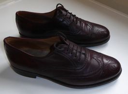 Herren Lederschuhe Sergio Bucci Vibramsohle Grösse 40/41