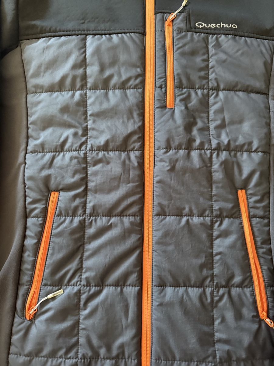 Giacche: Quechua Hybrid Shell Jacket schwarz orange Grösse M – Usato da Dübendorf venduto da zhe_69pd 1