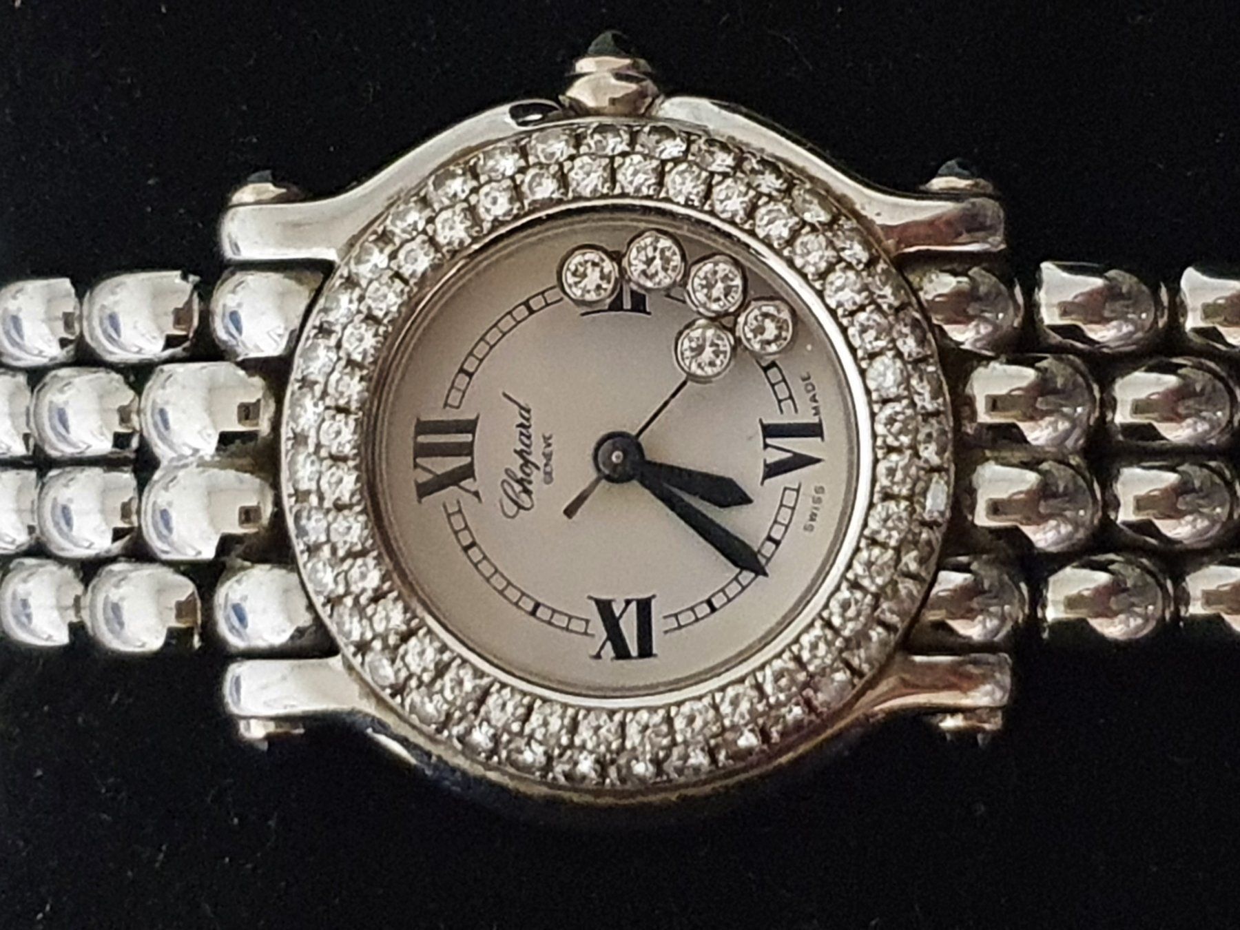 Chopard Orologi: CHOPARD HAPPY SPORT OR BLANC – Usato da Châtel-St-Denis venduto da Miami1369 2