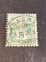 Ziffermuster 5Rp ZNr. 65B 1906 Vollstempel Bad Ragaz