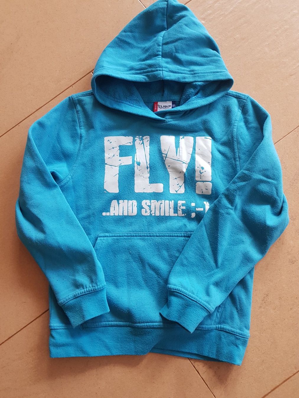Pullover & Sweatshirts: Kapuzenpullover/ Hoodie Grössev130/140 – Gebraucht aus Thun von lede