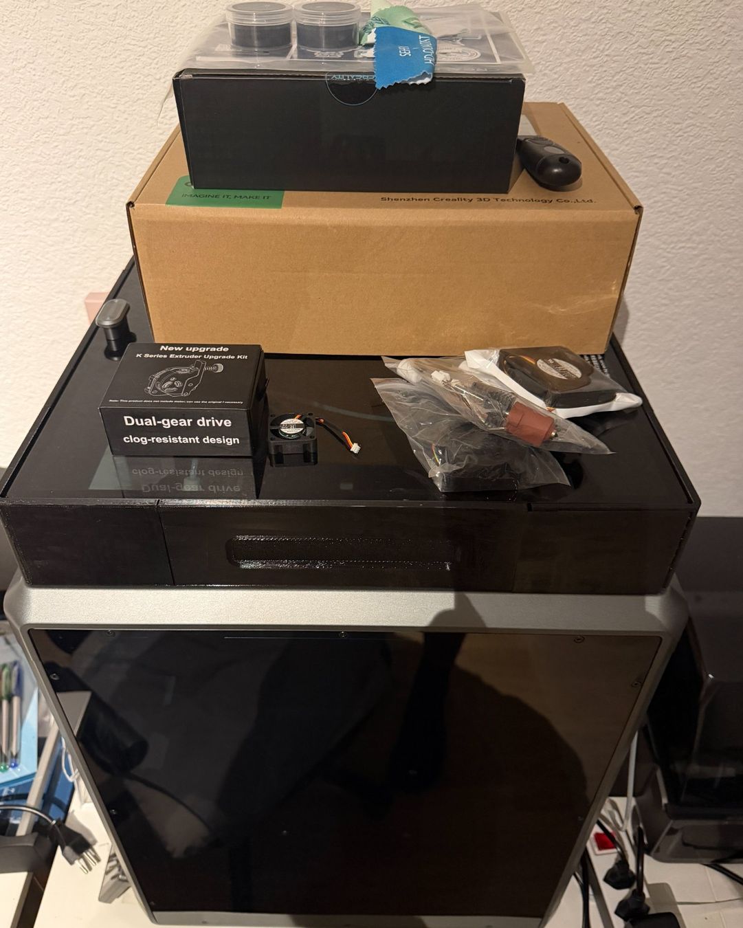 Creality 3D Drucker: Creality K1 Max 3D-Drucker mit CFS-C System gebraucht – Gebraucht aus Wettingen von Doublemb
