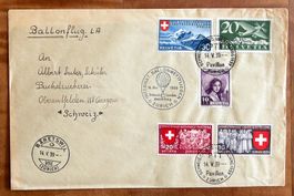 1939, Flugpost Brief, Ballonflug