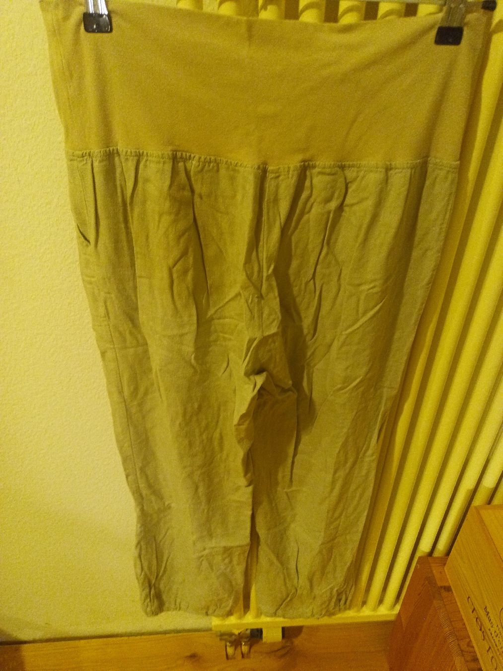 H&M Hosen: Leinen Hose mit elast.Bund beige 42 – Gebraucht aus Dübendorf von selestrine 2