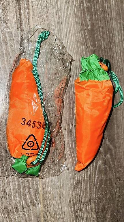 Borse: Neu!! Karotten- Einkaufstasche, wiederverwendbar, orange – Nuovo e nell'imballaggio originale da Schönenbuch venduto da hug_f2ny
