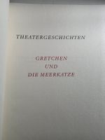 Gottfried Keller Theatergeschichten - Gretchen Meerkatze