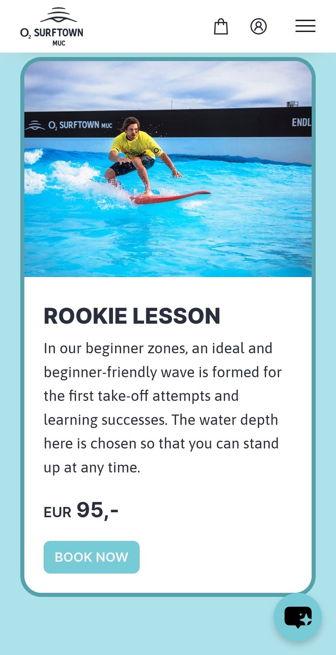 Buoni: Surftown MUC Rookie oder First-timer  Lesson Gutschein – Nuovo e nell'imballaggio originale da Tamins venduto da LisaMorpurgo 1