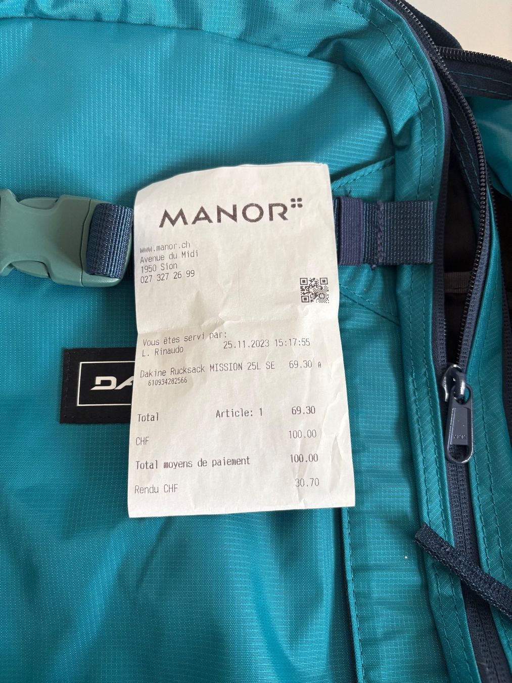 Dakine Sacs à dos: Sac à dos Dakine bleu neuf – Neuf avec emballage d'origine à Marly par sehlin 9
