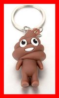 Schlüsselanhänger Kacke Emoji Smiley Scheisse Poop Hankey