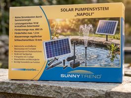 Esotec ✅ Solar Pumpensystem Napoli