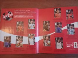 Einzelne Coca-Cola Panini Sticker WM 2026