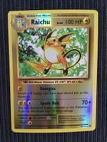Pokemon Raichu Reverse Holo XY Evolutions near Mint