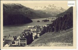 Campfer mit Piz Margna und Silvaplana