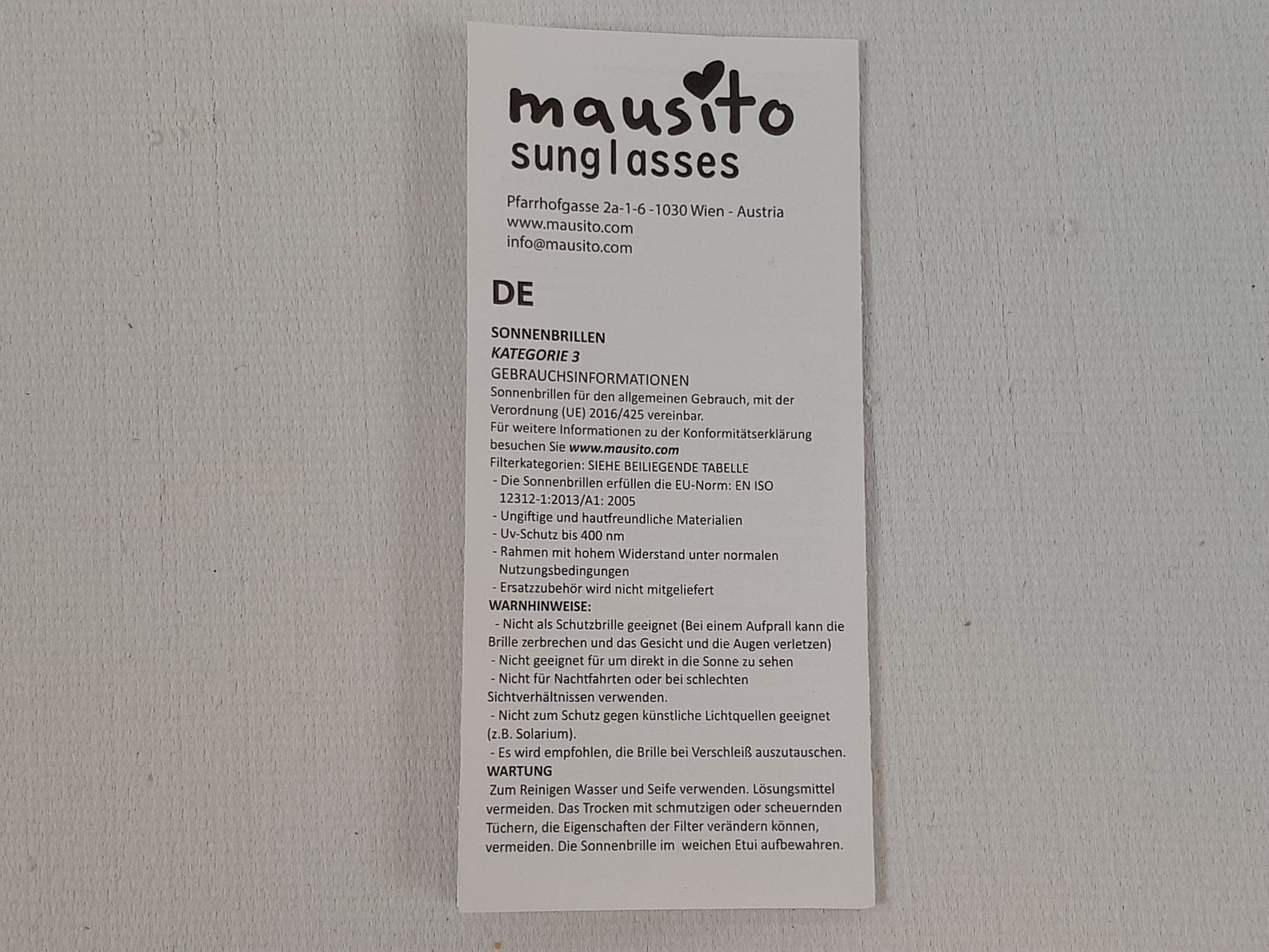Brillen & Gläser: MAUSITO Baby Surfer Sonnenbrille – Neu (gemäss Beschreibung) aus Richterswil von Restwert_Richterswil 7