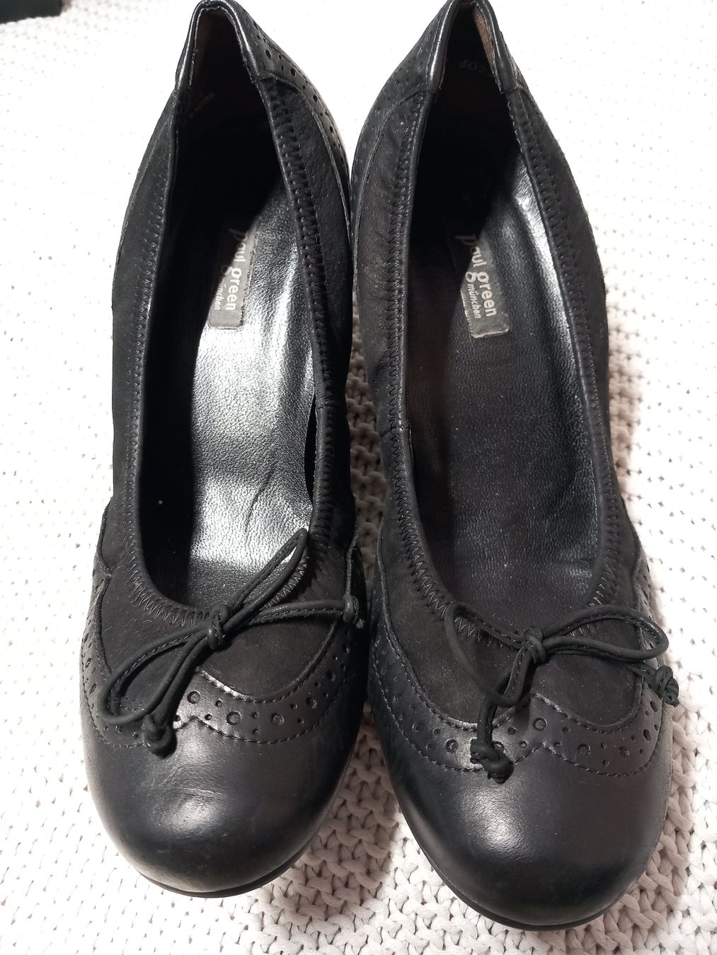 Paul Green Scarpe da donna: Lederpumps von Paul Green Gr.37 schwarz – Usato da Gwatt (Thun) venduto da umwelt-brocki 4