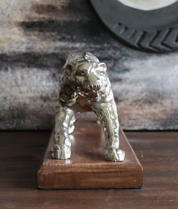 Statuette: Panther auf Mangosockel – Nuovo e nell'imballaggio originale da Menziken venduto da _Goldis_ 5