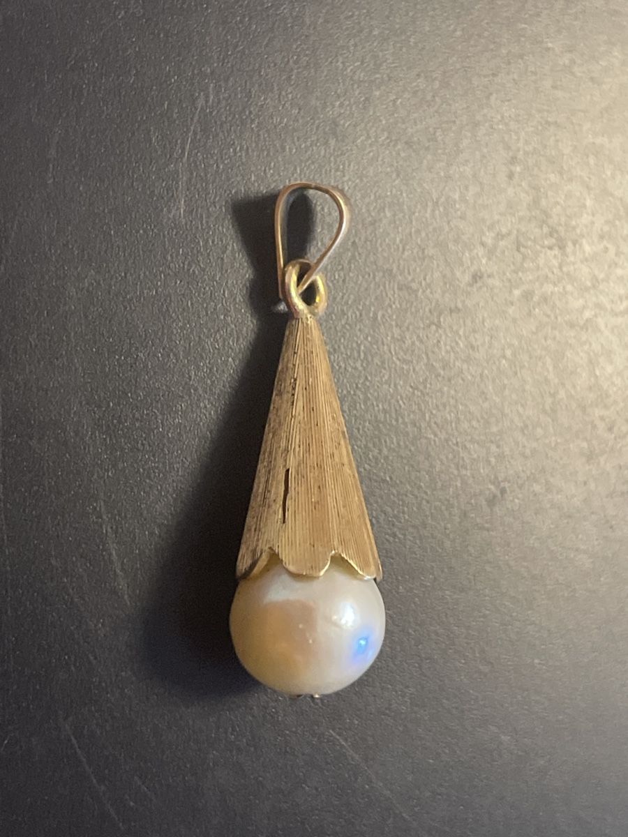 Ciondoli: Pendentif en or 18c avec perles – Usato da Montreux venduto da Pipo7878 1