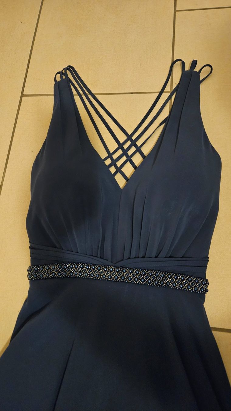 Vestiti: Vera Mont Abendkleid Dunkelblau Gr. 34 Elegant – Usato da Vevey venduto da nus_ly82 3