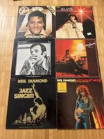 Schallplatten Konvolut 6 LPs Elvis Mani Matter Neil Diamond