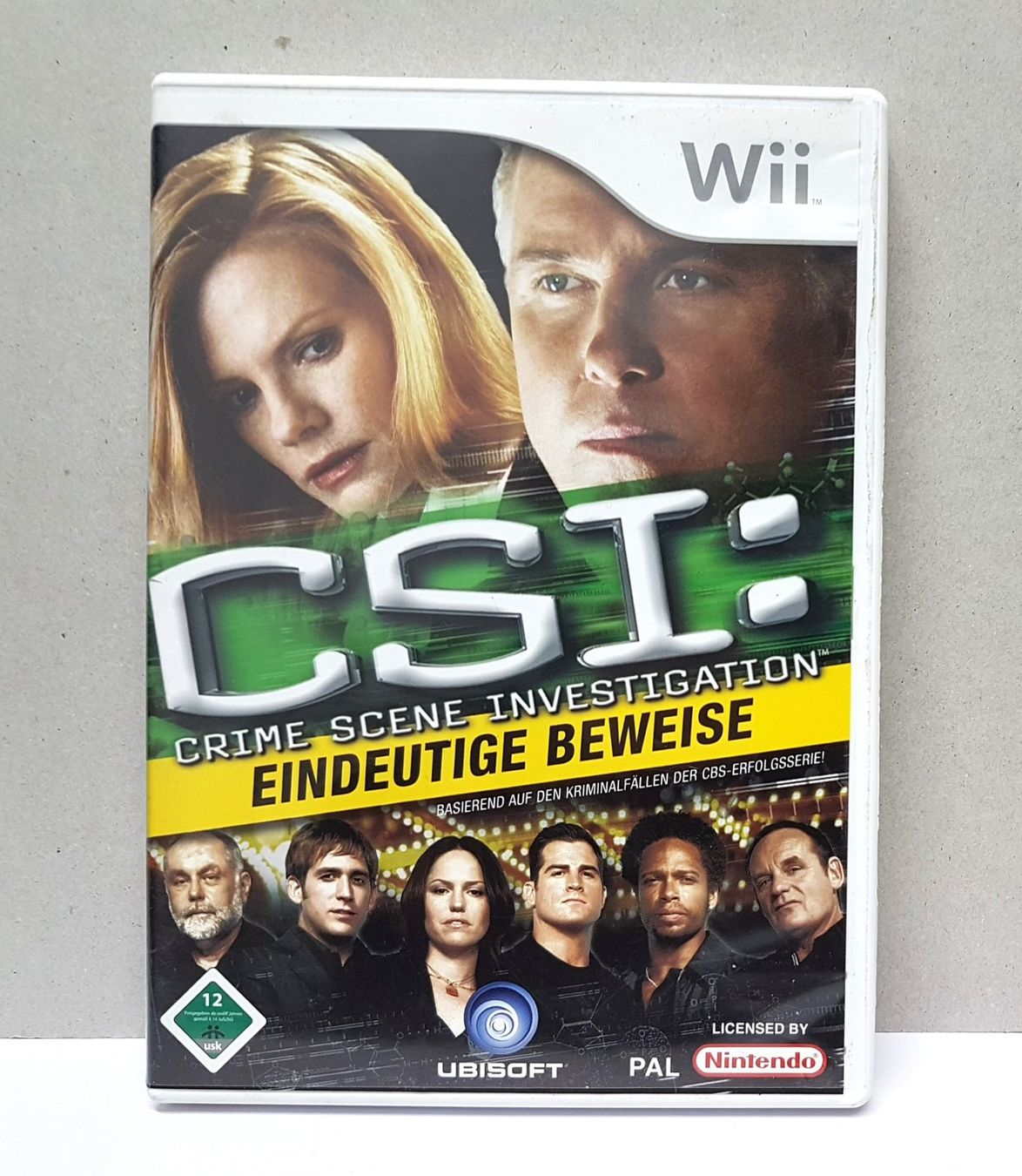 Nintendo Giochi: 😎CSI : Eindeutige Beweise ein Tropfen Blut Wii – Usato da Schüpfheim venduto da Games_Spielkonsolen 1