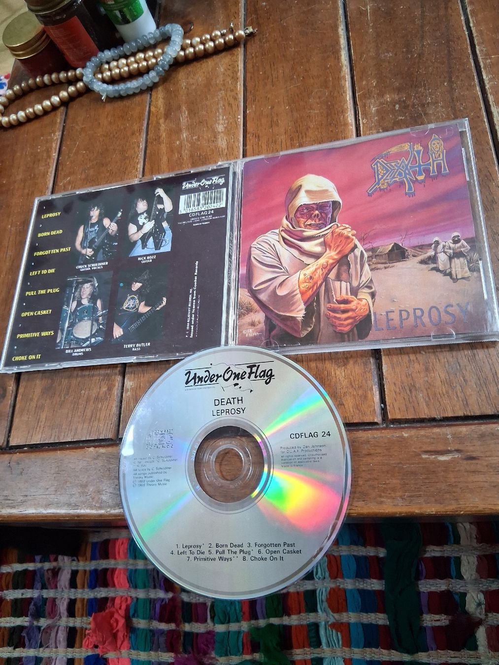 CDs: death - leprosy  – Gebraucht aus St-Cergue von VeganWarrior