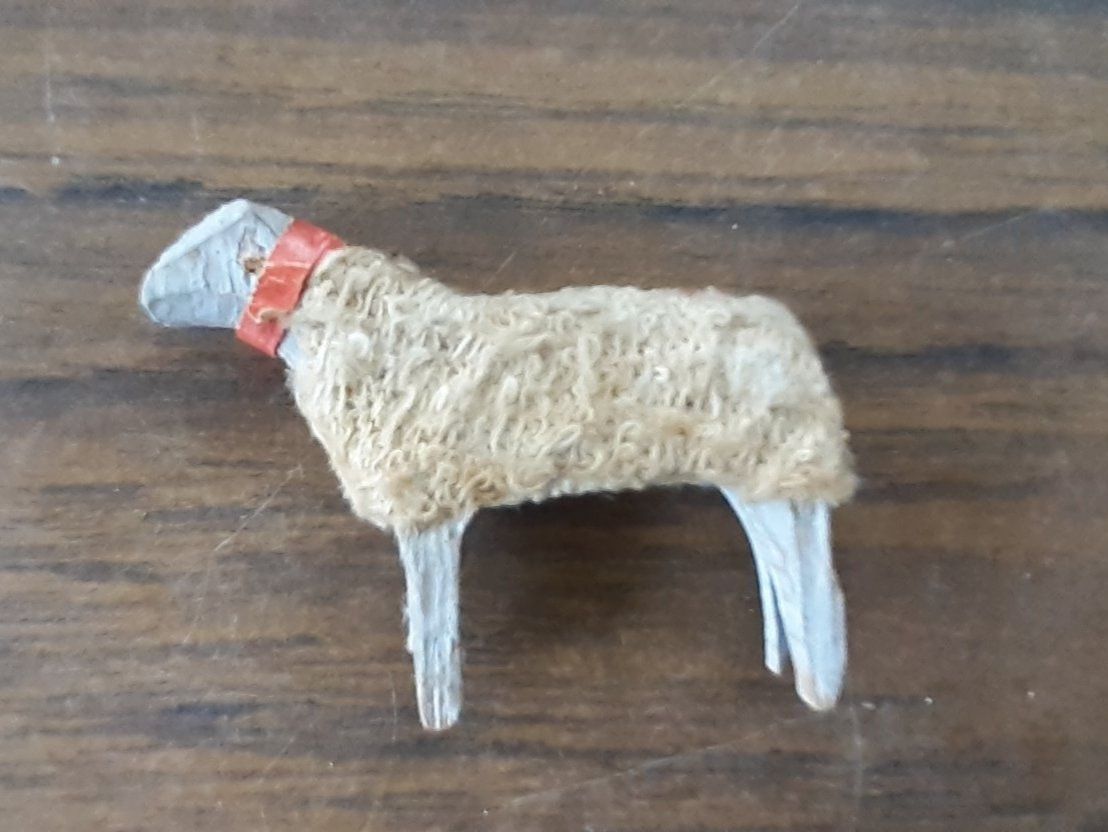 Statuette: Schaf Erzgebirge antik – Usato da Mörschwil venduto da lindaswunderkiste 2