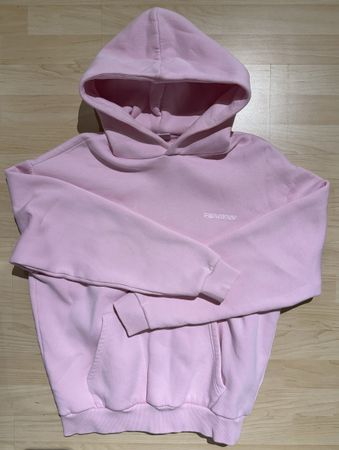 Kapuzenpullover Review rosa Grösse M
