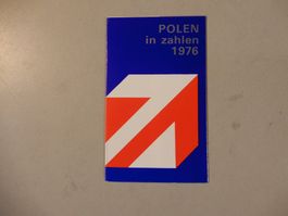 "Polen in Zahlen 1976" Broschüre Vintage