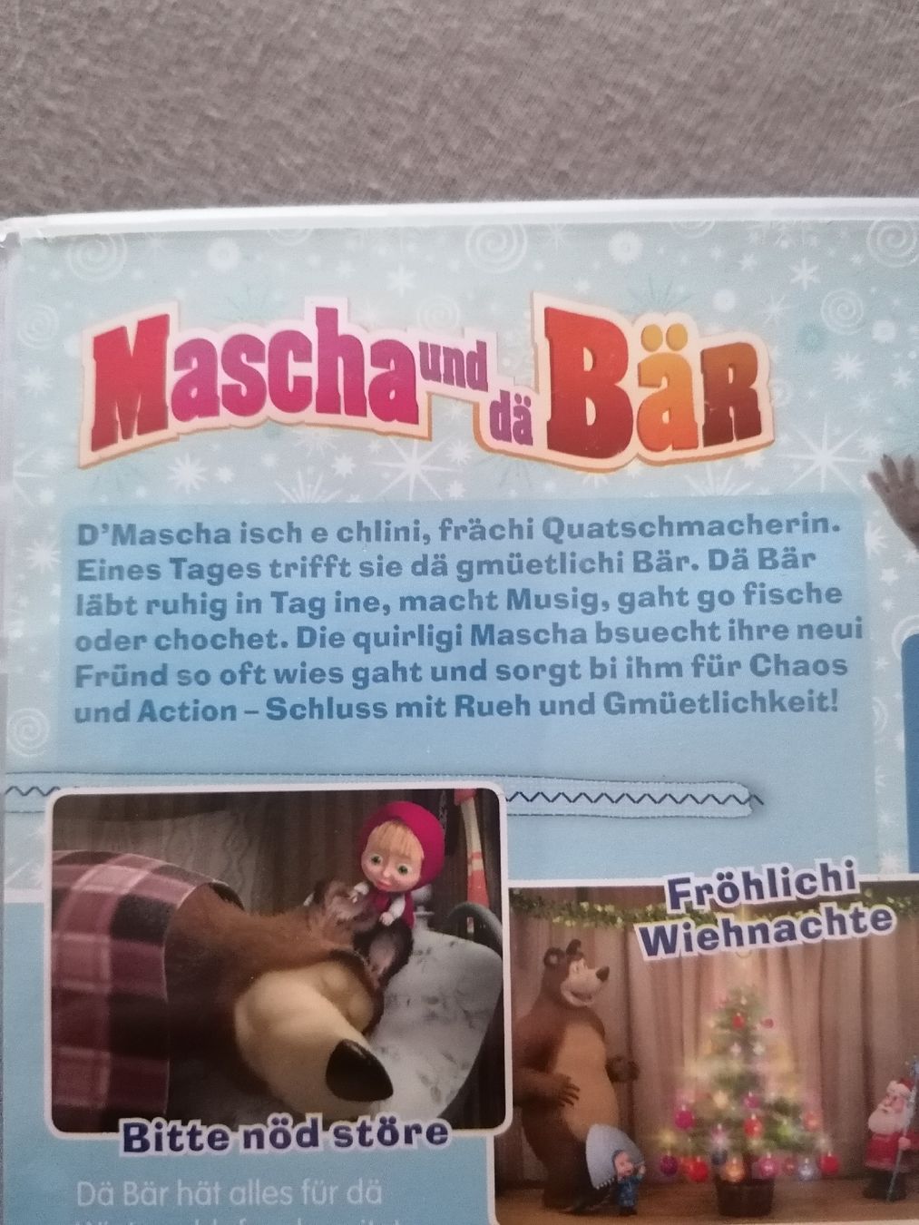 Tutti i DVDs: Mascha und dä Bär in Mundart – Usato da Oberdiessbach venduto da Zwerg82 2