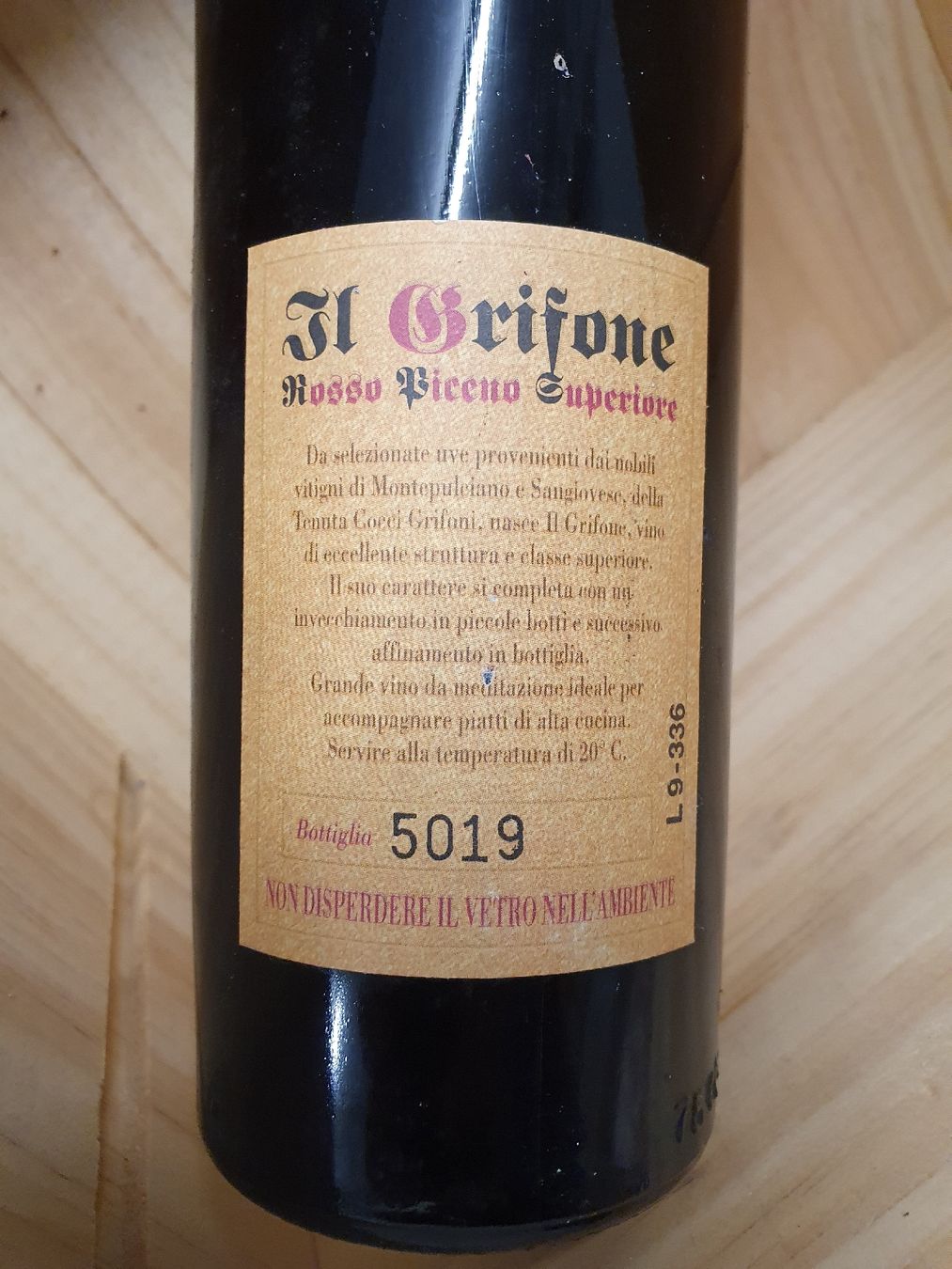 Vino: Jahrgangswein 1997, Il Griffone – Nuovo (secondo la descrizione) da Kriens venduto da delee 3