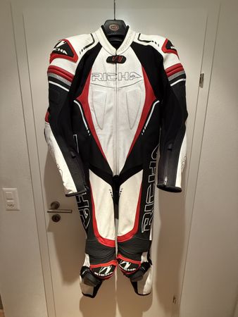 Richa Racing Motorrad-Lederkombi, Grösse 52, 1-Teiler,