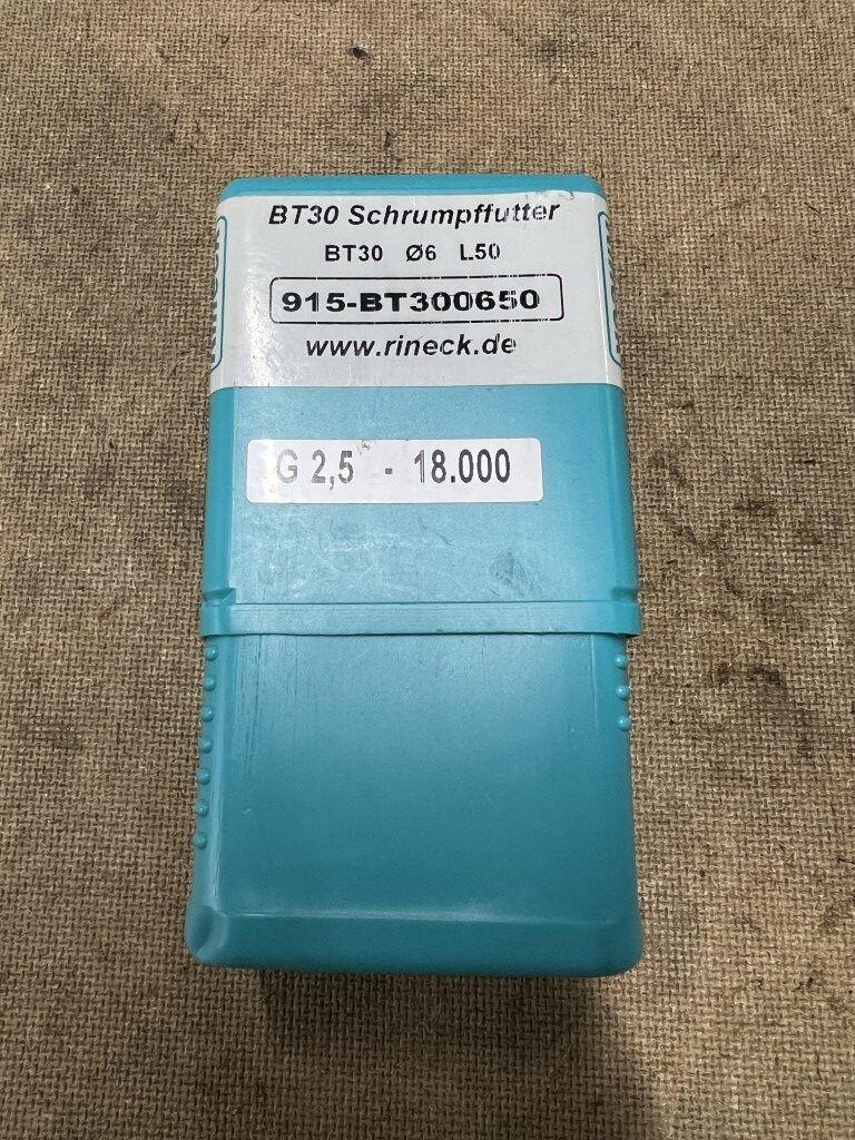 Attrezzi per industria metallurgica: Rineck BT30 6 x 50 Schrumpffutter – Usato da Zuchwil venduto da dragosmd-maschinen 3