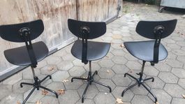 3  Vintage Bürostühle