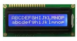 LCD-Bildschirm Blau 2x16 Zeichen Display Arduino Raspberry