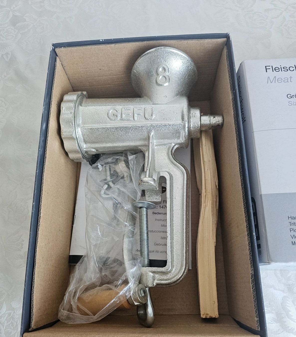 Elettrodomestici da cucina: ***GEFU*** Fleischwolf Neu – Nuovo (secondo la descrizione) da Bronschhofen venduto da Xena37 2