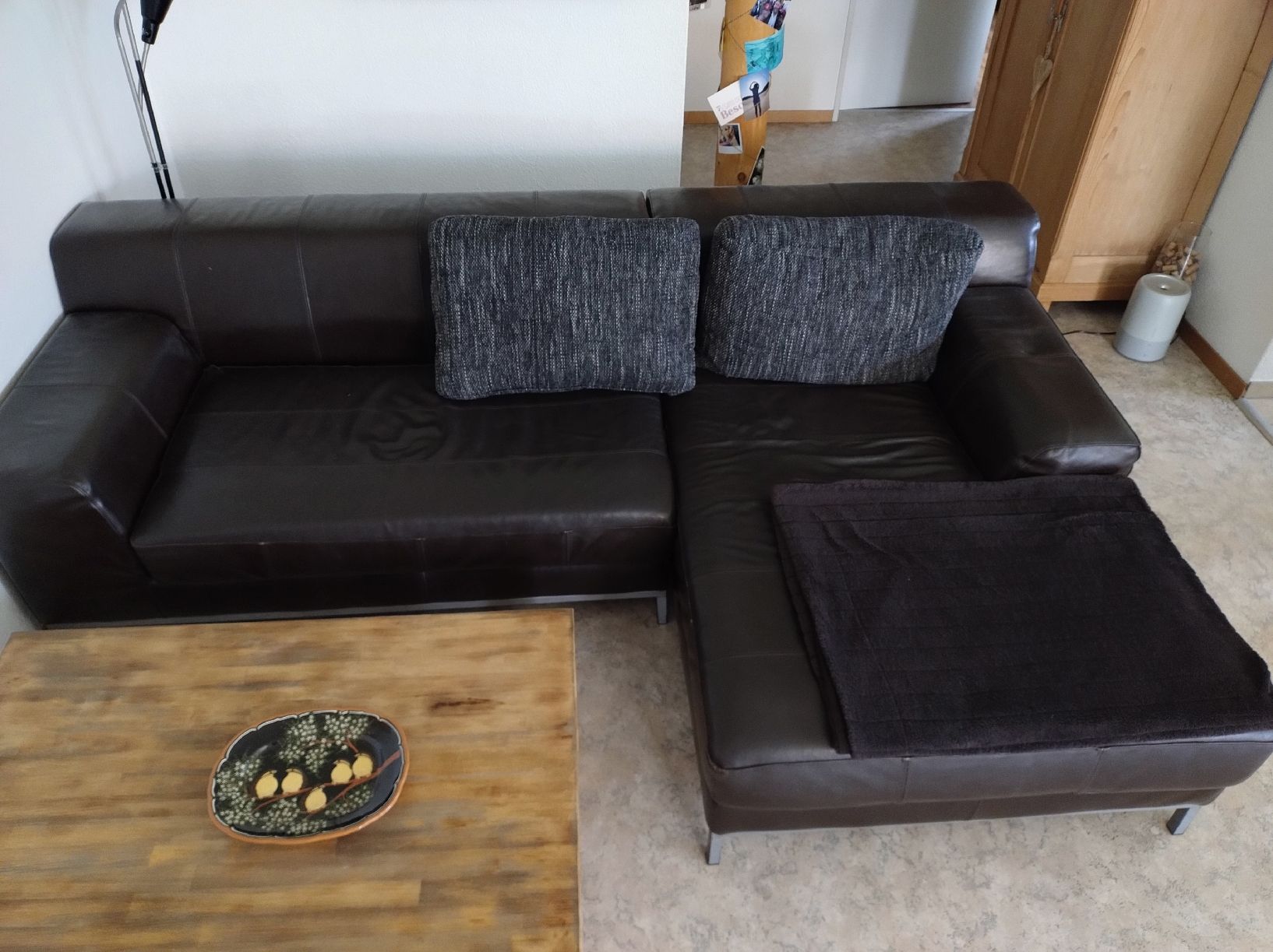 Sofas: Braunes Ledersofa – Gebraucht aus Oberbipp von Aerdna1979 1